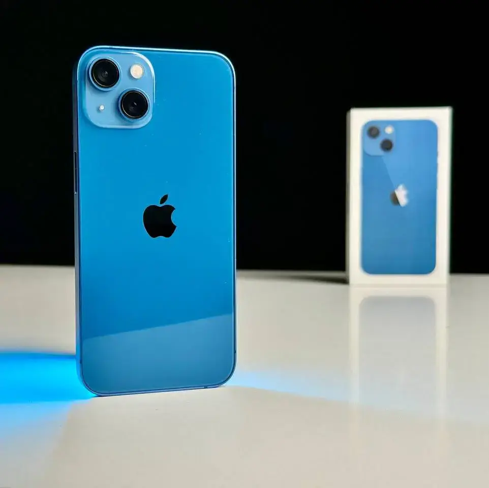 USED Apple iPhone 13 128GB Blue (MLMT3, MLPK3)🔋92%(Стан - 10/10, Комплект - Повний | гарантія - 1 міс.)