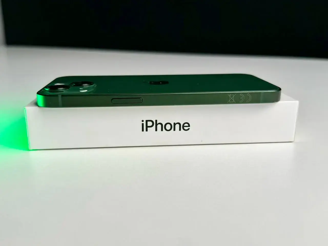 USED Apple iPhone 13 128GB Green (MNGD3, MNGK3)🔋91%(Состояние - 9.5/10, Комплект - Полный | гарантия - 1 мес.)