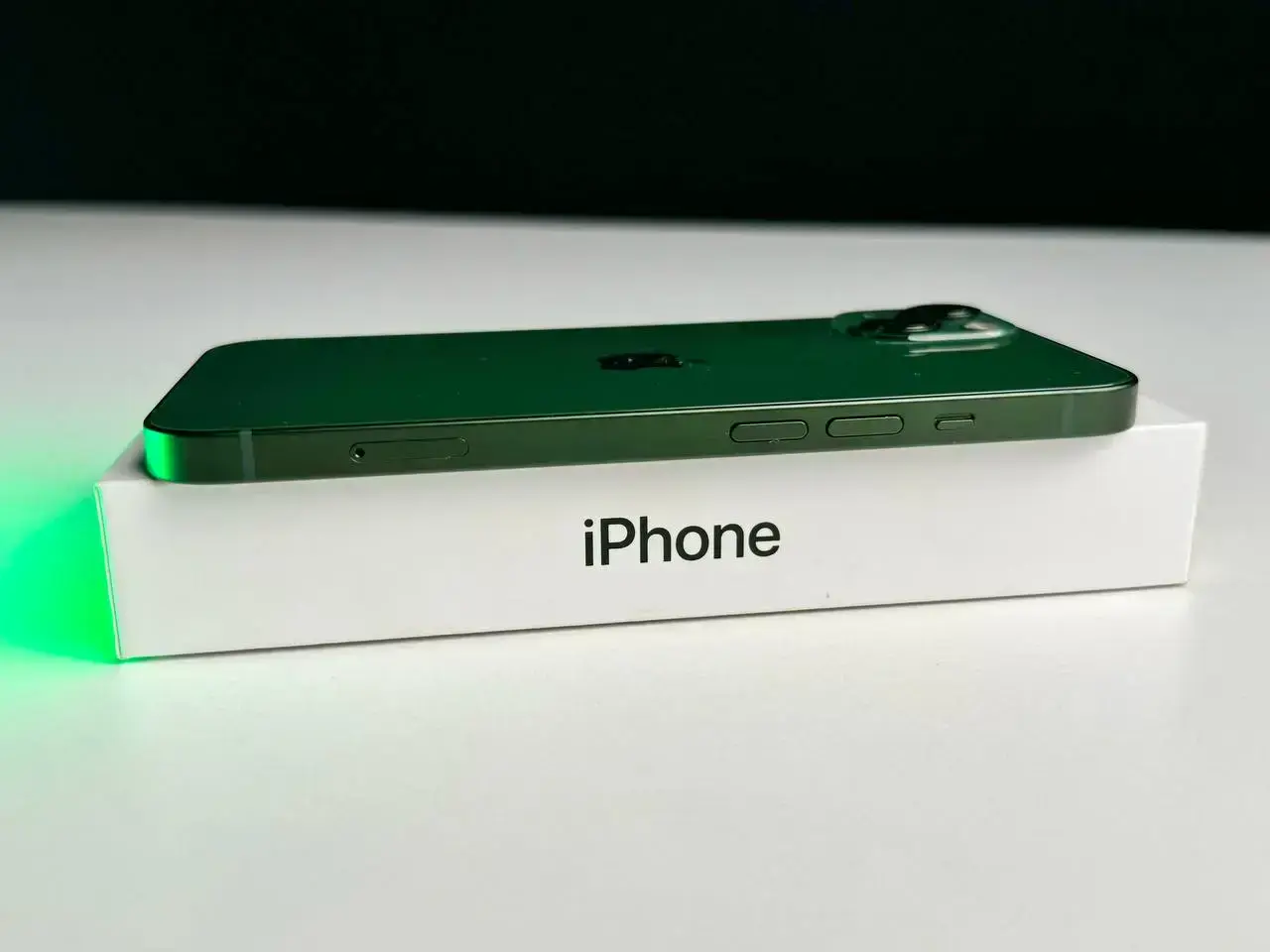 USED Apple iPhone 13 128GB Green (MNGD3, MNGK3)🔋91%(Состояние - 9.5/10, Комплект - Полный | гарантия - 1 мес.)