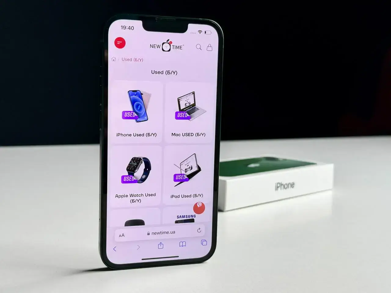 USED Apple iPhone 13 128GB Green (MNGD3, MNGK3)🔋91%(Состояние - 9.5/10, Комплект - Полный | гарантия - 1 мес.)