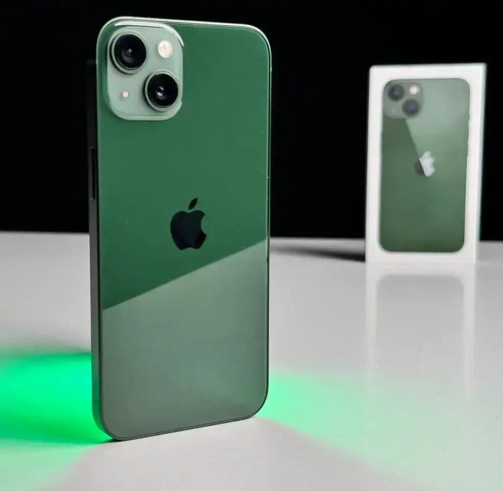 USED Apple iPhone 13 128GB Green (MNGD3, MNGK3)🔋91%(Состояние - 9.5/10, Комплект - Полный | гарантия - 1 мес.)