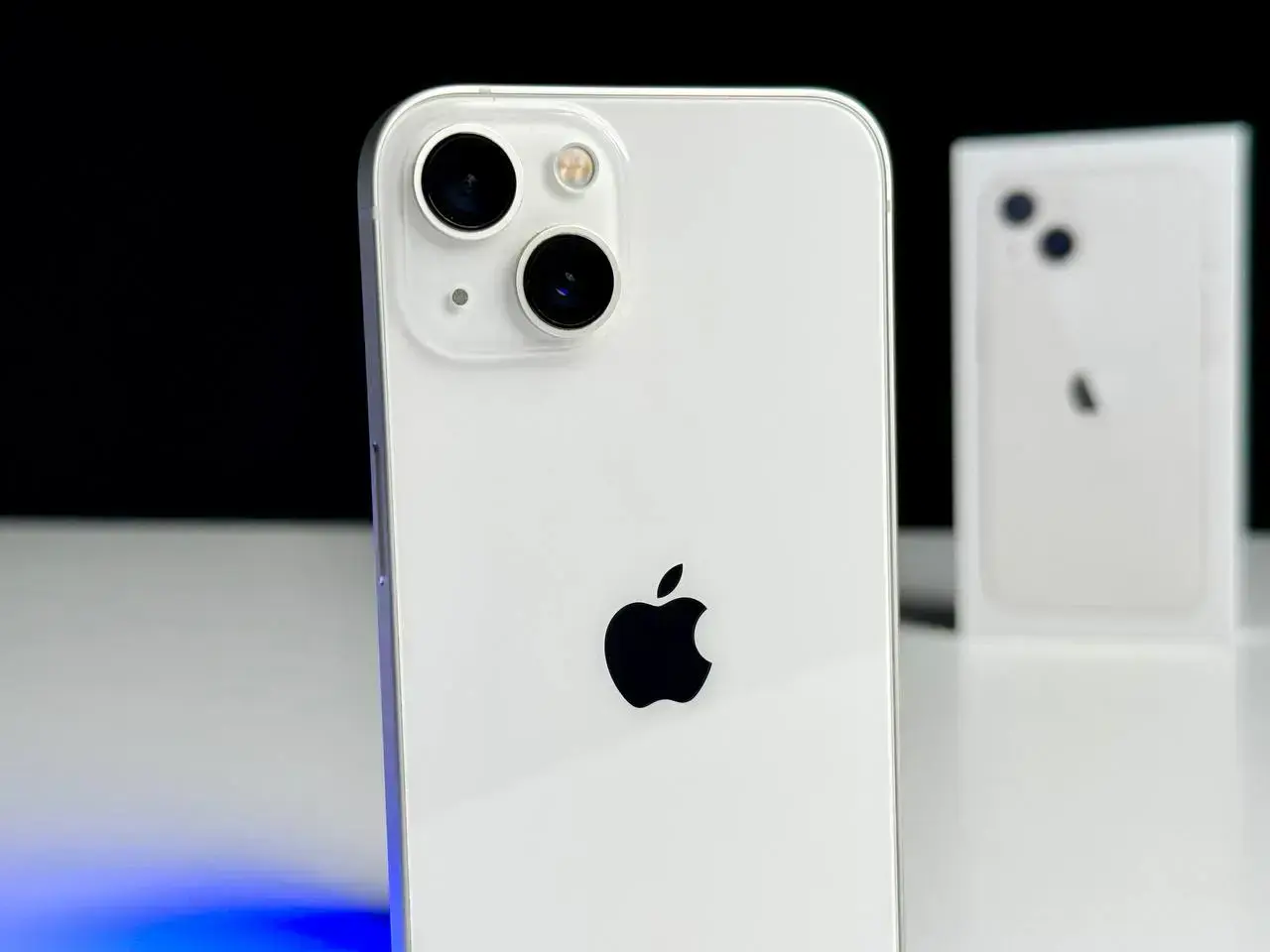 USED Apple iPhone 13 128GB Starlight (MLMM3, MLPG3)🔋94%(Состояние - 9/10, Комплект - Полный | гарантия - 1 мес.)