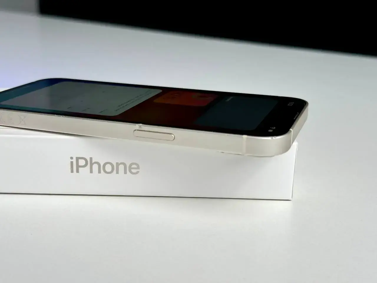 USED Apple iPhone 13 128GB Starlight (MLMM3, MLPG3)🔋94%(Состояние - 9/10, Комплект - Полный | гарантия - 1 мес.)