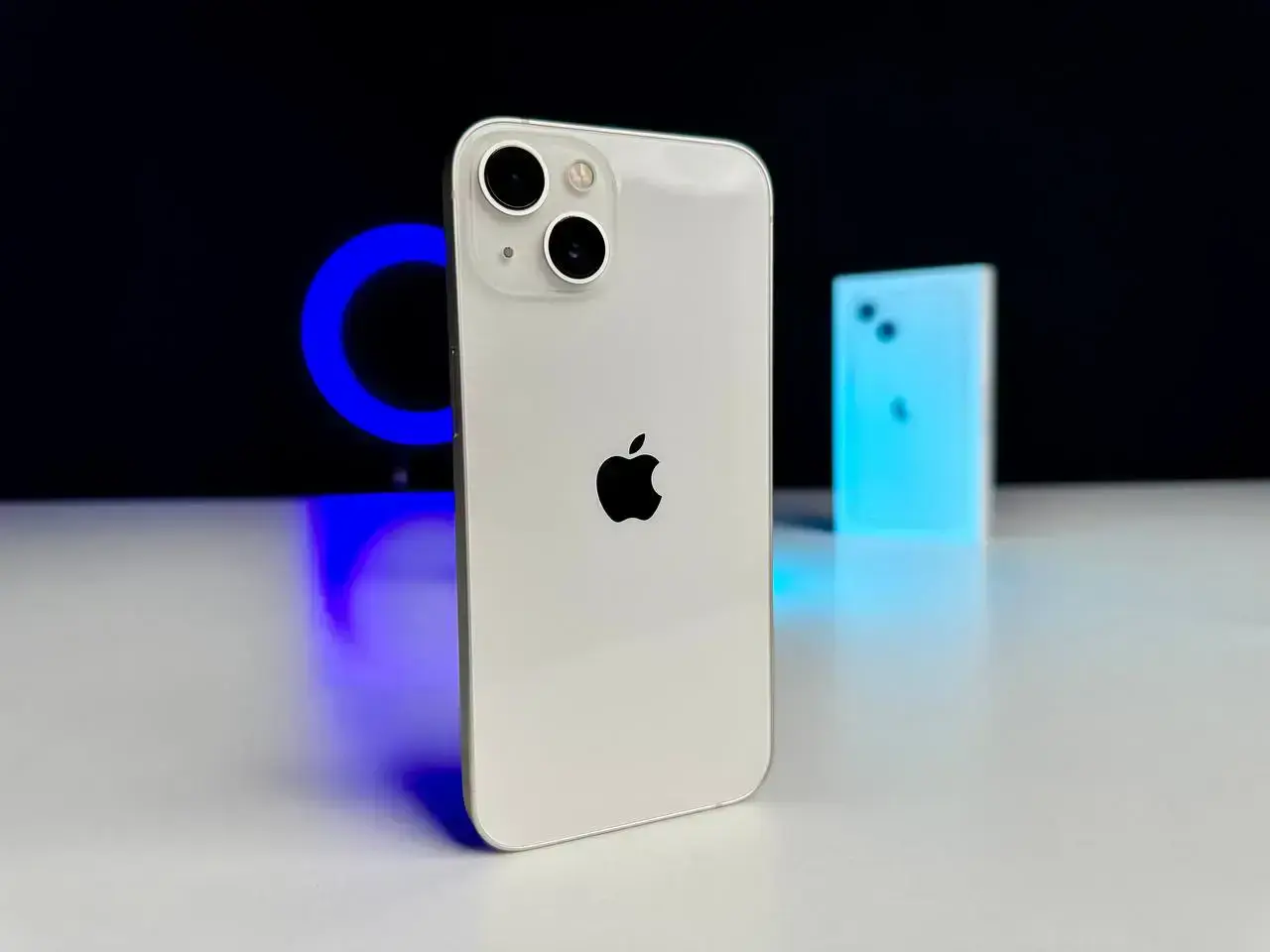 USED Apple iPhone 13 256GB Starlight (MLMX3, MLQ73)🔋91%(Состояние - 10/10, Комплект - Полный | гарантия - 1 мес.)