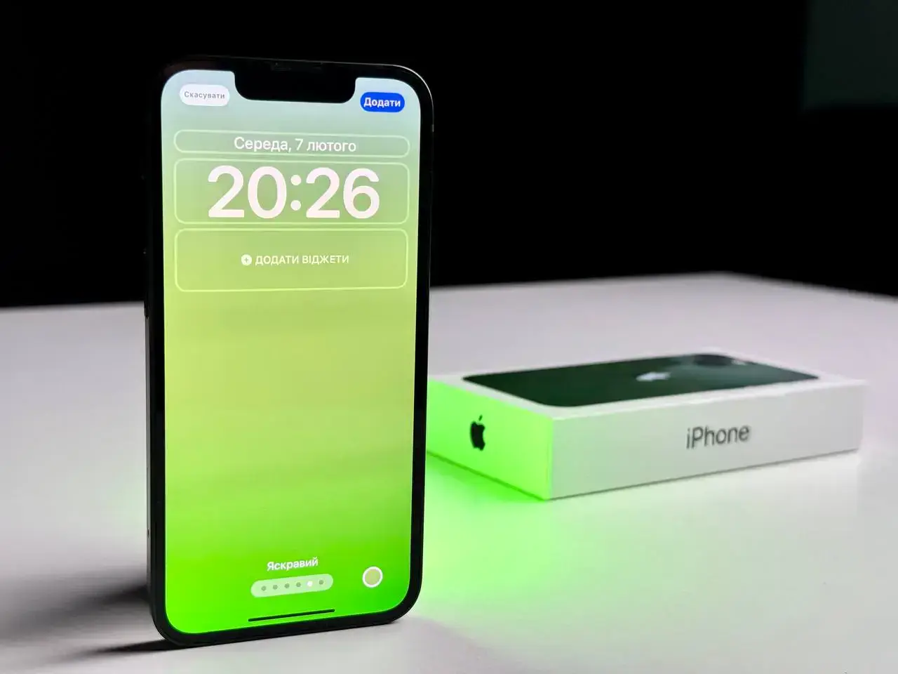 USED Apple iPhone 13 Mini 128GB Green (MNF83, MNFF3)🔋85%(Стан - 9/10, Комплект - Повний | гарантія - 1 міс.)