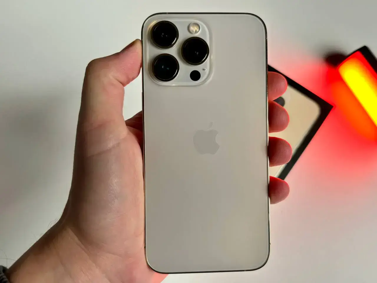 USED Apple iPhone 13 Pro 128GB Gold (MLTR3, MLVC3)🔋86%(Стан - 9/10, Комплект - Повний | гарантія - 1 міс.)