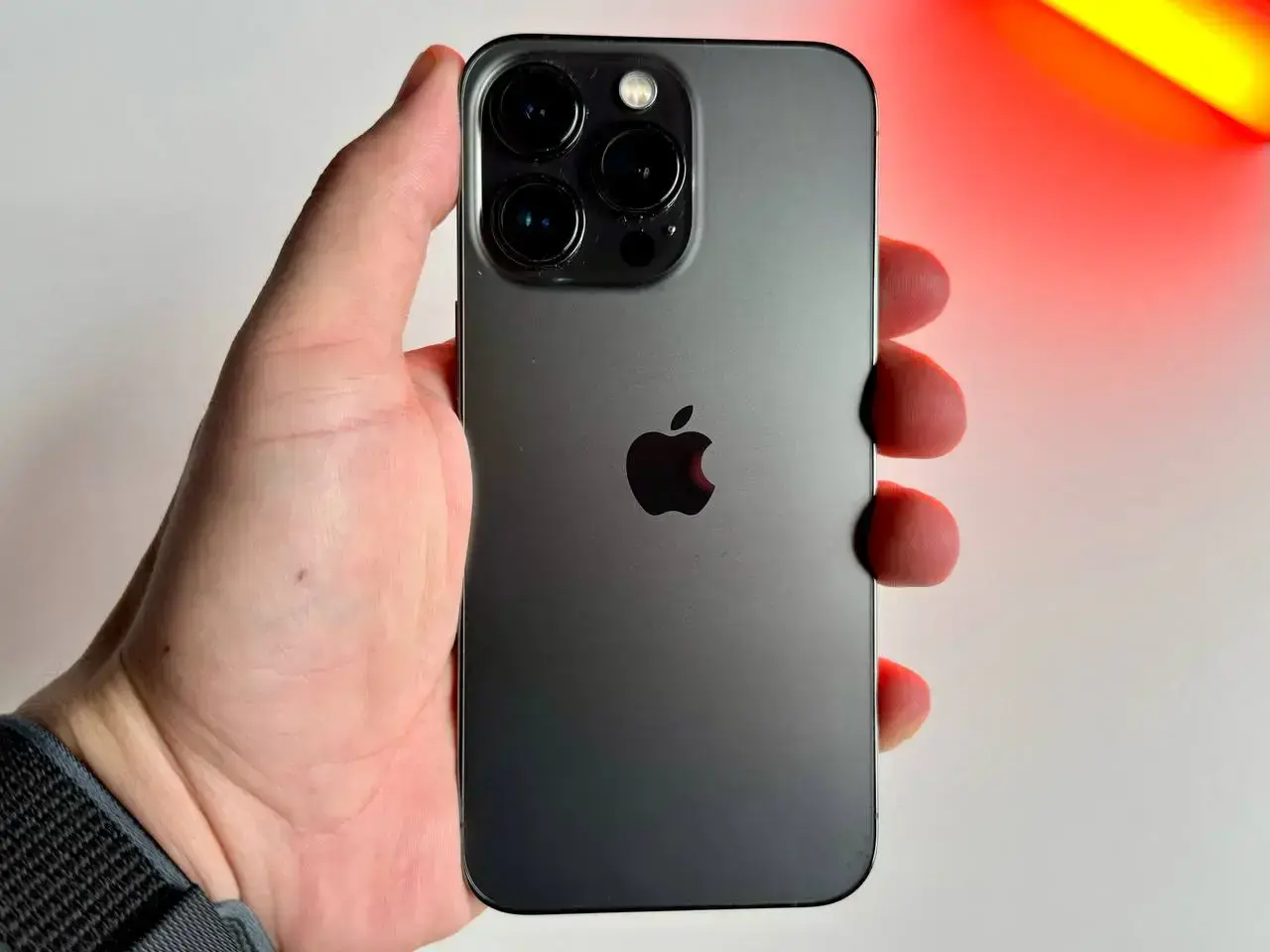 USED Apple iPhone 13 Pro 128GB Graphite (MLTP3, MLV93)🔋85%(Состояние - 9/10, Комплект - iPhone | гарантия - 1 мес.)
