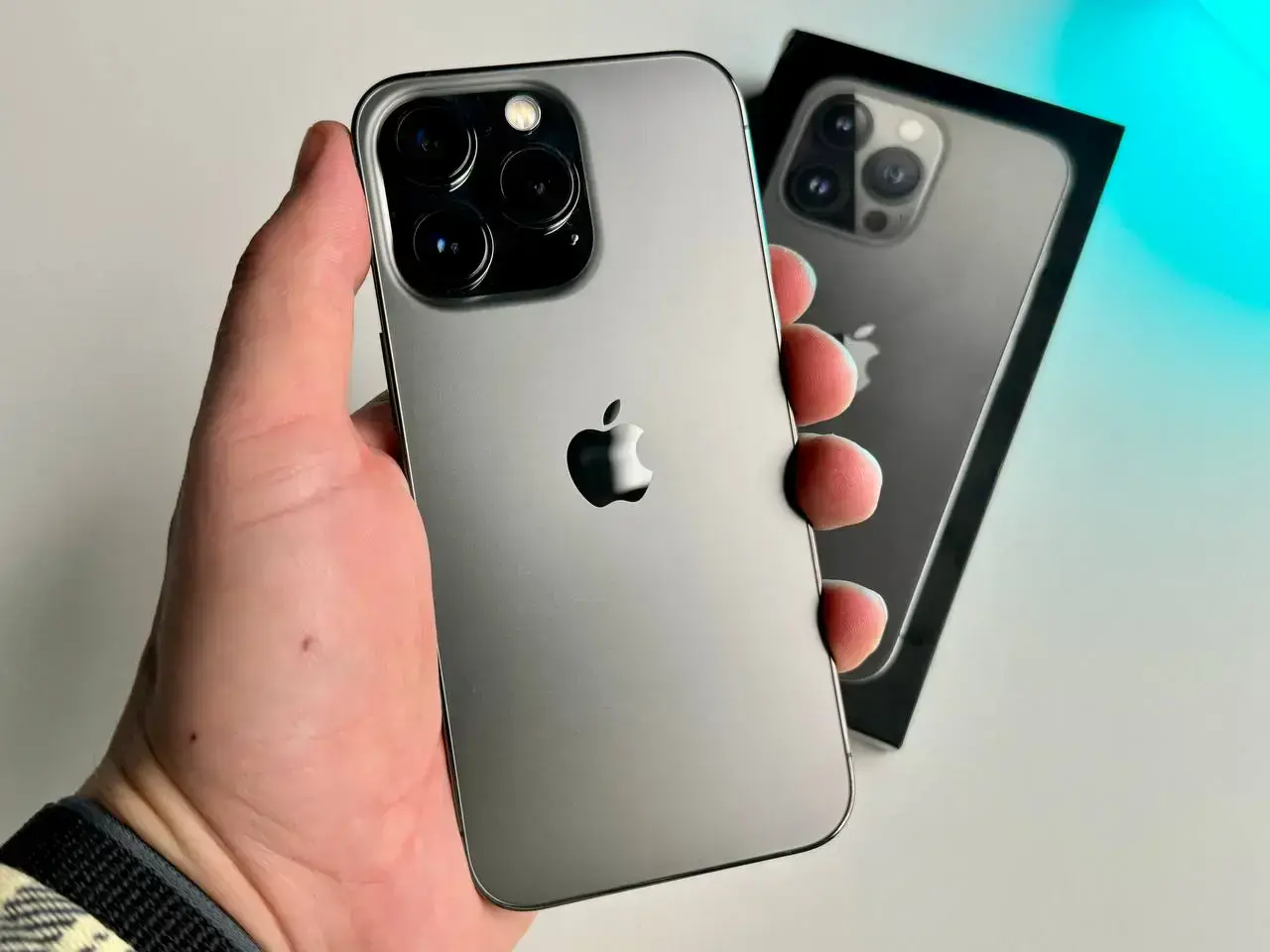 USED Apple iPhone 13 Pro 128GB Graphite (MLTP3, MLV93)🔋87%(Стан - 10/10, Комплект - Повний | гарантія - 1 міс.)