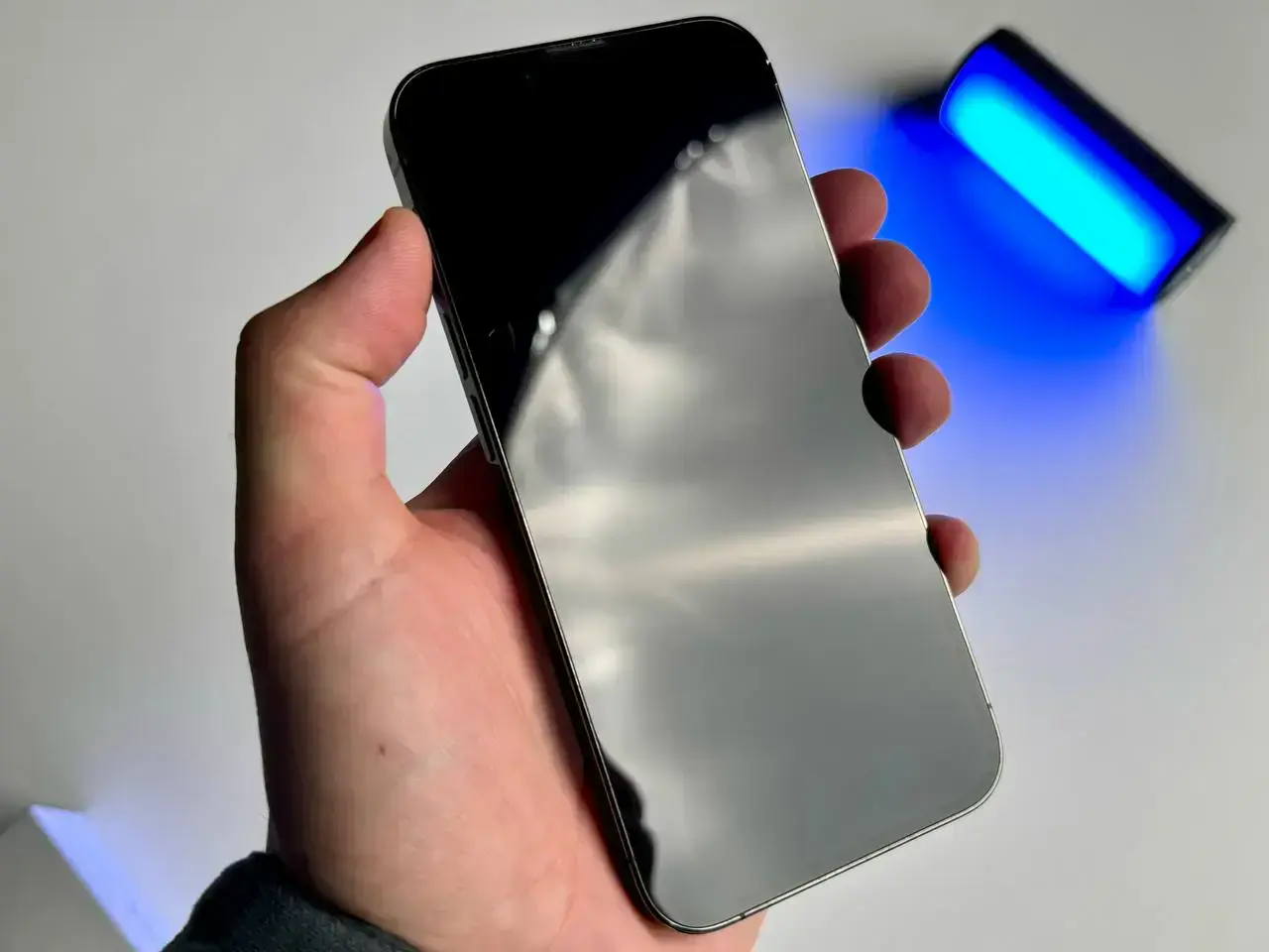 USED Apple iPhone 13 Pro 128GB Graphite (MLTP3, MLV93)🔋87%(Состояние - 8.5/10, Комплект - iPhone | гарантия - 1 мес.)