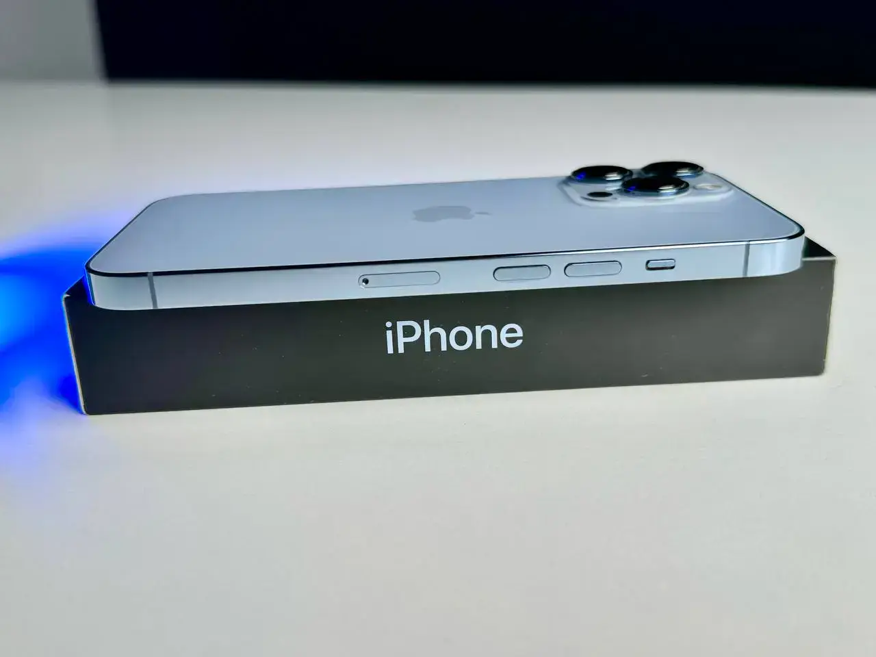 USED Apple iPhone 13 Pro 128GB Sierra Blue (MLTT3, MLVD3)🔋85%(Стан - 9/10, Комплект - повний | гарантія - 1 міс.)