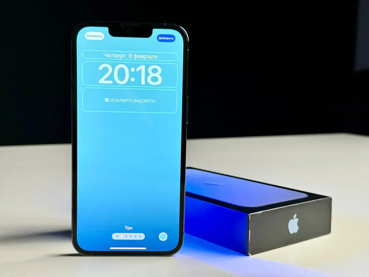 USED Apple iPhone 13 Pro 128GB Sierra Blue (MLTT3, MLVD3)🔋85%(Стан - 9/10, Комплект - повний | гарантія - 1 міс.)