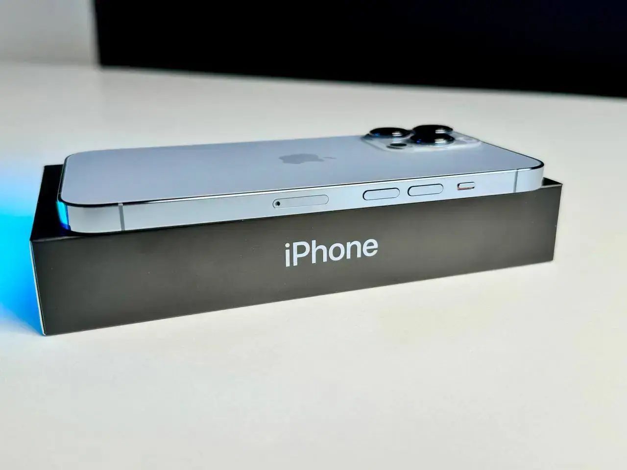 USED Apple iPhone 13 Pro 128GB Sierra Blue (MLTT3, MLVD3)🔋87%(Стан - 9.5/10, Комплект - Повний | гарантія - 1 міс.)