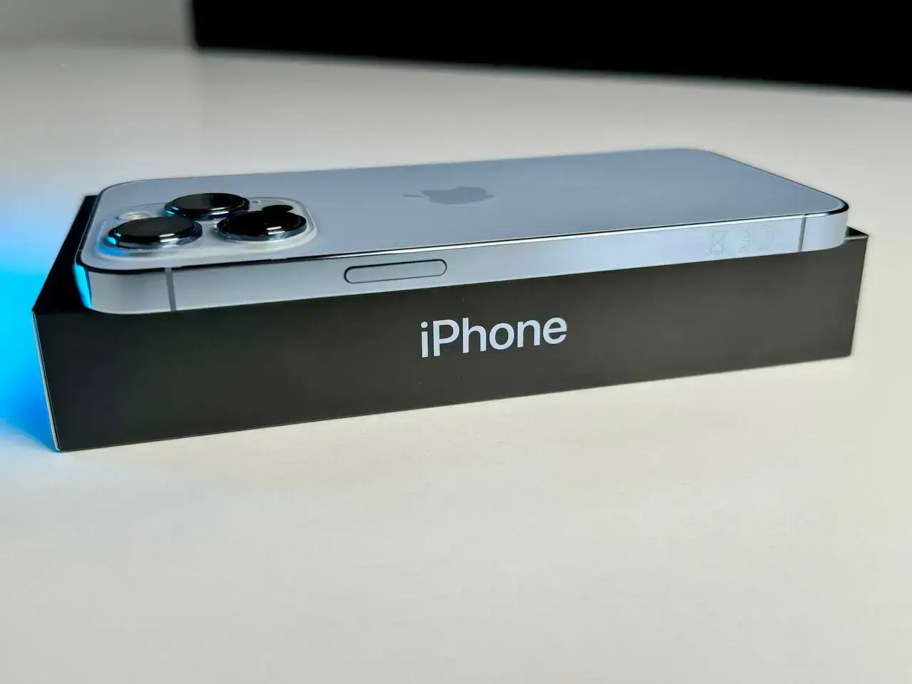 USED Apple iPhone 13 Pro 128GB Sierra Blue (MLTT3, MLVD3)🔋87%(Стан - 9.5/10, Комплект - Повний | гарантія - 1 міс.)