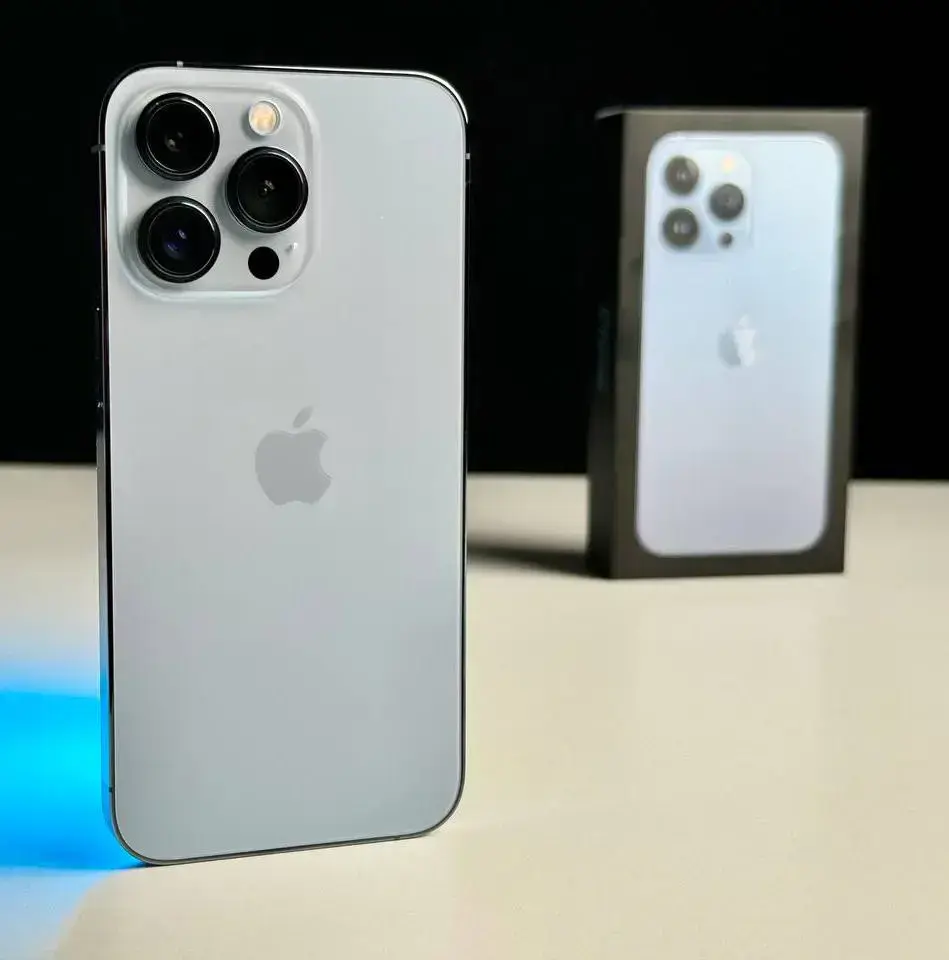 USED Apple iPhone 13 Pro 128GB Sierra Blue (MLTT3, MLVD3)🔋87%(Стан - 9.5/10, Комплект - Повний | гарантія - 1 міс.)