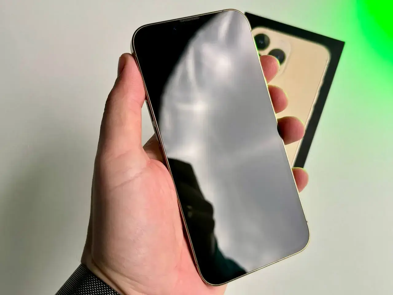USED Apple iPhone 13 Pro 256GB Gold (MLTY3, MLVK3)🔋87%(Состояние - 9/10, Комплект - Полный | гарантия - 3 мес.)