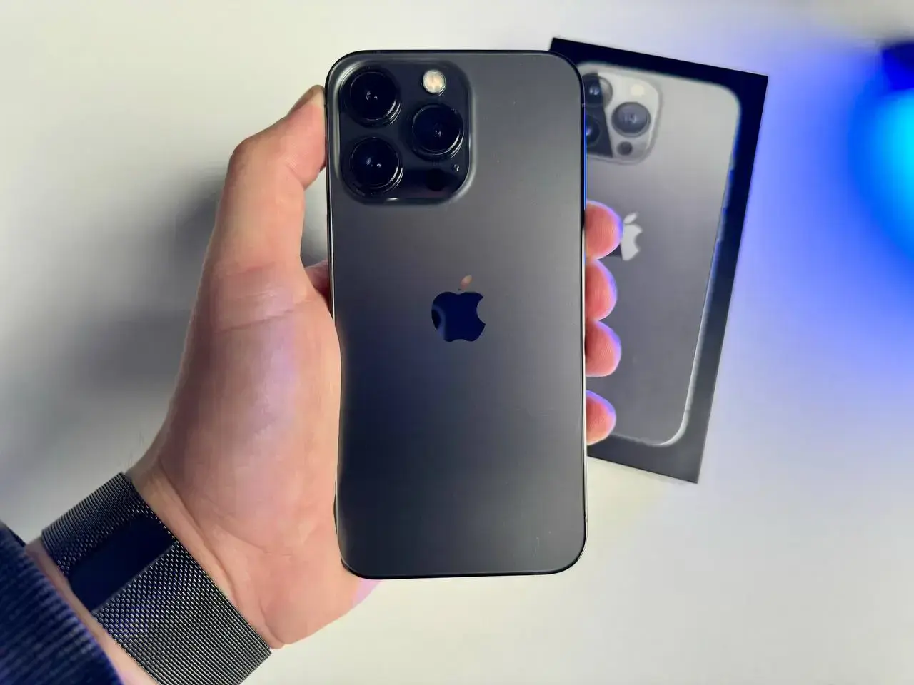 USED Apple iPhone 13 Pro 256GB Graphite (MLTW3, MLVE3)🔋87%(Стан - 10/10, Комплект - повний | гарантія - 1 міс.)