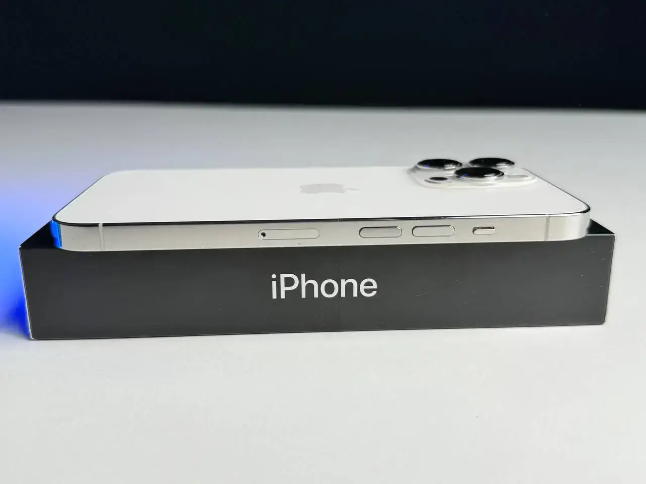 USED Apple iPhone 13 Pro 256GB Silver (MLTX3, MLVF3)🔋92%(Стан - 9.5/10, Комплект - Повний | гарантія - 1 міс.)