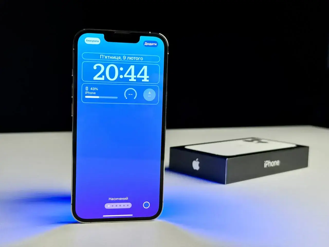 USED Apple iPhone 13 Pro 256GB Silver (MLTX3, MLVF3)🔋92%(Стан - 9.5/10, Комплект - Повний | гарантія - 1 міс.)