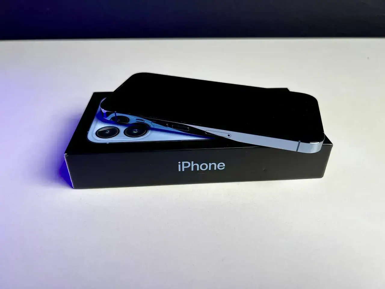USED Apple iPhone 13 Pro 512GB Sierra Blue (MLU73, MLVU3)🔋88%(Стан - 9.5/10, Комплект - Повний | гарантія - 1 міс.)