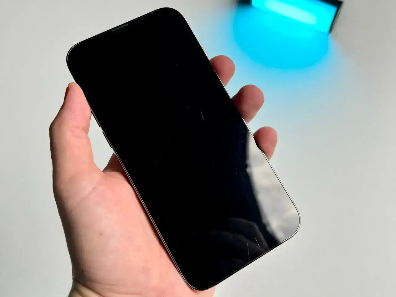 USED Apple iPhone 13 Pro Max 128GB Graphite (MLKL3, MLL63)🔋87%(Стан - 8.5/10, Комплект - iPhone | гарантія - 1 міс.)