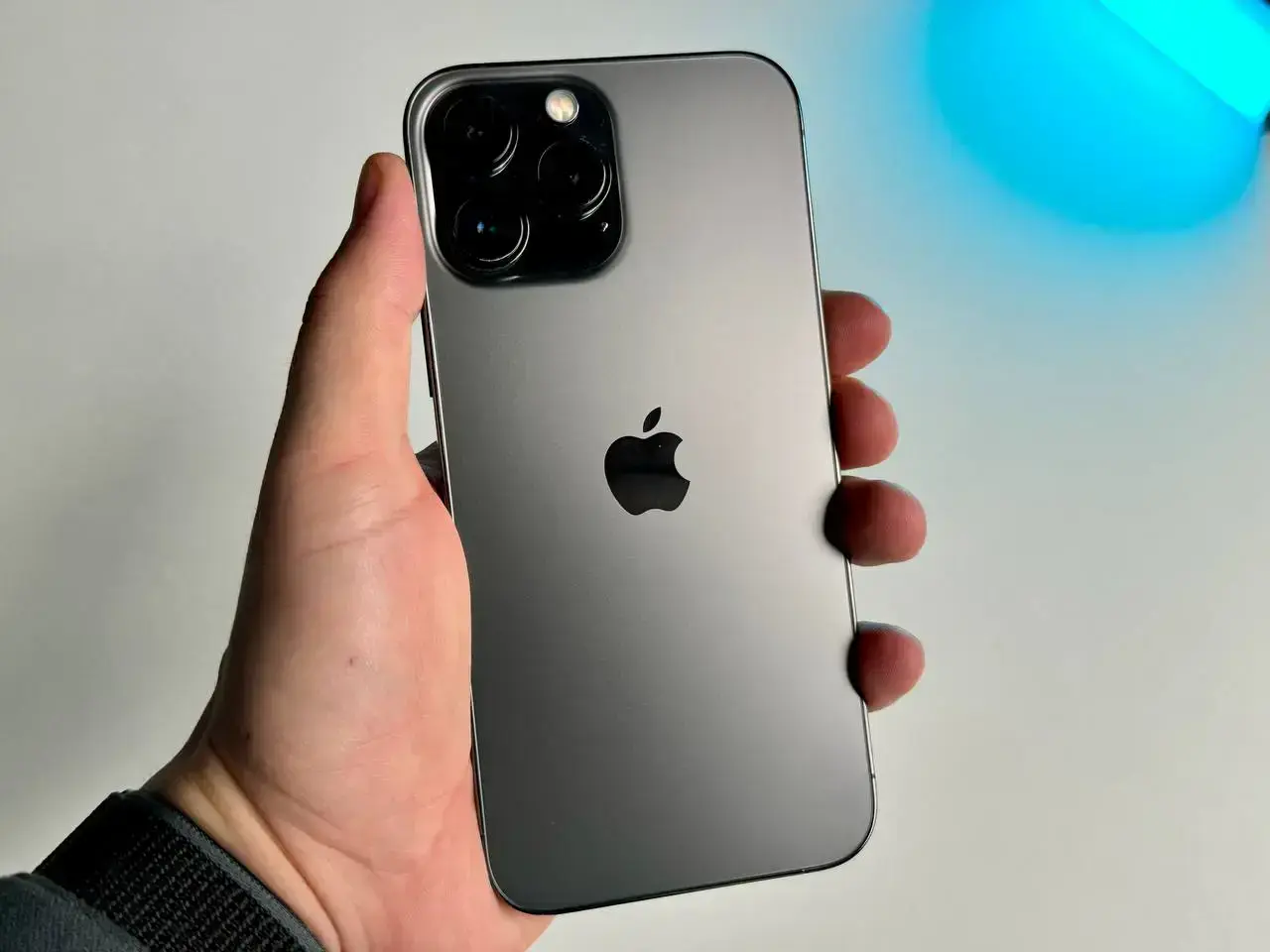 USED Apple iPhone 13 Pro Max 128GB Graphite (MLKL3, MLL63)🔋87%(Стан - 8.5/10, Комплект - iPhone | гарантія - 1 міс.)