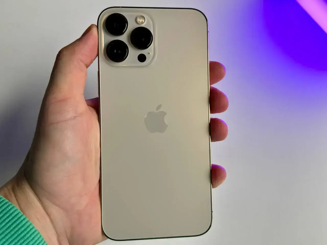 USED Apple iPhone 13 Pro Max 512GB Gold (MLKY3, MLLH3)🔋98%(Состояние - 9.5/10, Комплект - iPhone | гарантия - 1 мес.)