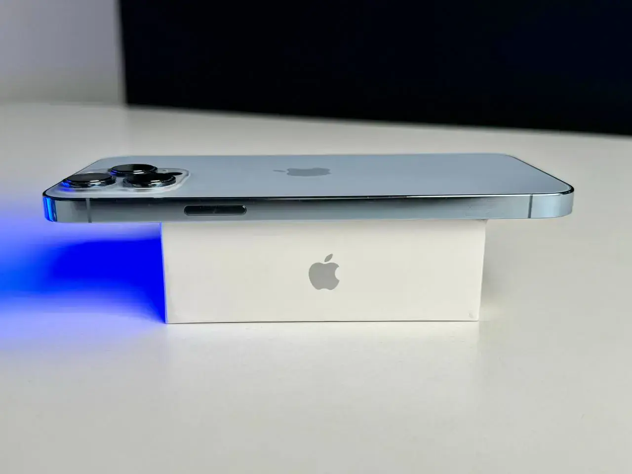 USED Apple iPhone 13 Pro Max 512GB Sierra Blue (MLL03, MLLJ3)🔋86%(Состояние - 8.5/10, Комплект - Полный | гарантия - 1 мес.)