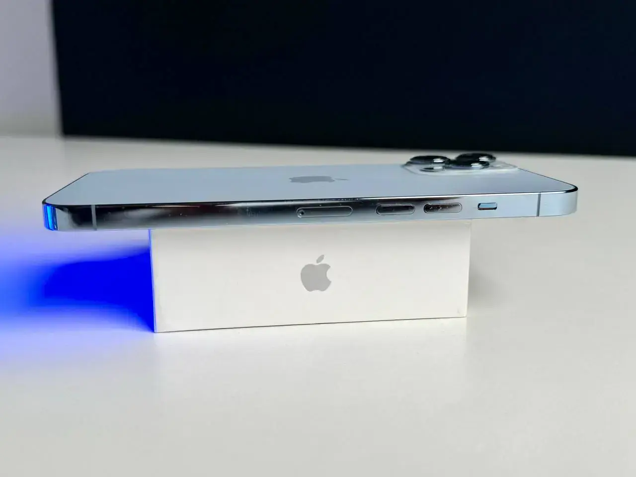 USED Apple iPhone 13 Pro Max 512GB Sierra Blue (MLL03, MLLJ3)🔋86%(Состояние - 8.5/10, Комплект - Полный | гарантия - 1 мес.)