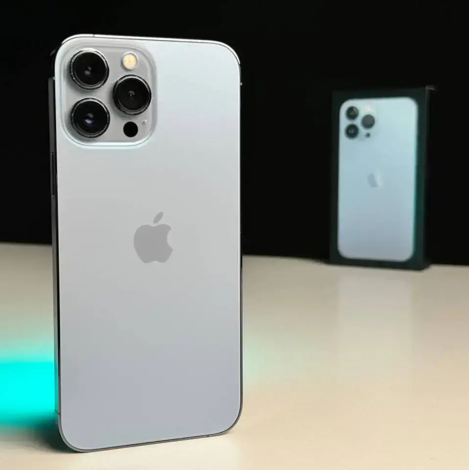USED Apple iPhone 13 Pro Max 512GB Sierra Blue (MLL03, MLLJ3)🔋90%(Состояние - 9.5/10, Комплект - полный | гарантия - 1 мес.)