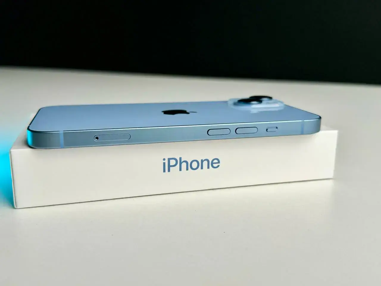 USED Apple iPhone 14 256GB Blue (MPWP3)🔋100%(Стан - 10/10, Комплект - Повний | гарантія - 1 міс.)