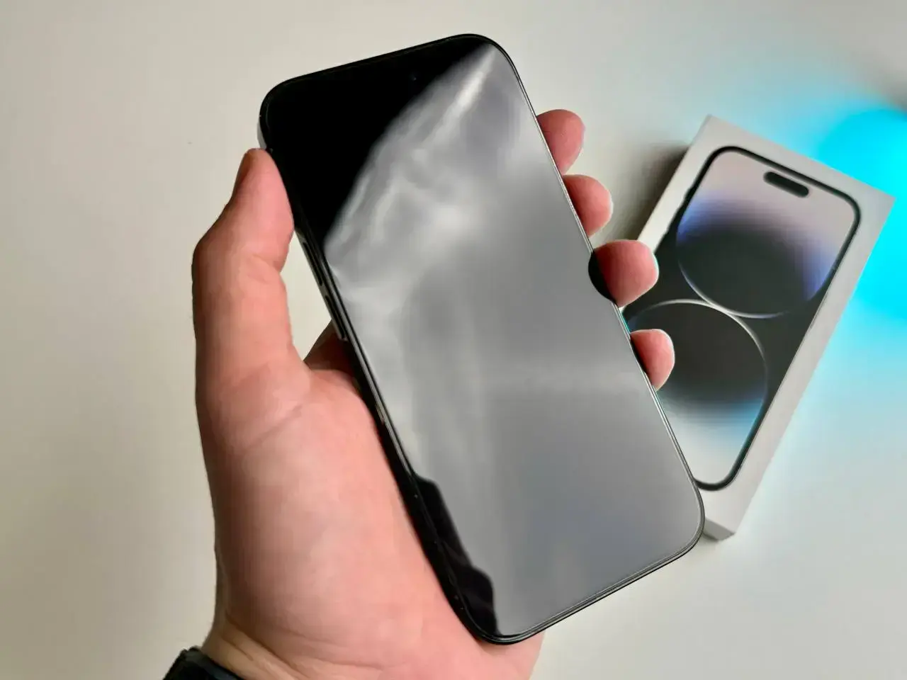 USED Apple iPhone 14 Pro 128GB Space Black (MPXV3)🔋95%(Состояние - 10/10, Комплект - Полный | гарантия - 1 мес.)