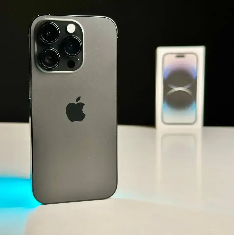 USED Apple iPhone 14 Pro 128GB Space Black (MPXV3)🔋95%(Состояние - 10/10, Комплект - Полный | гарантия - 1 мес.)