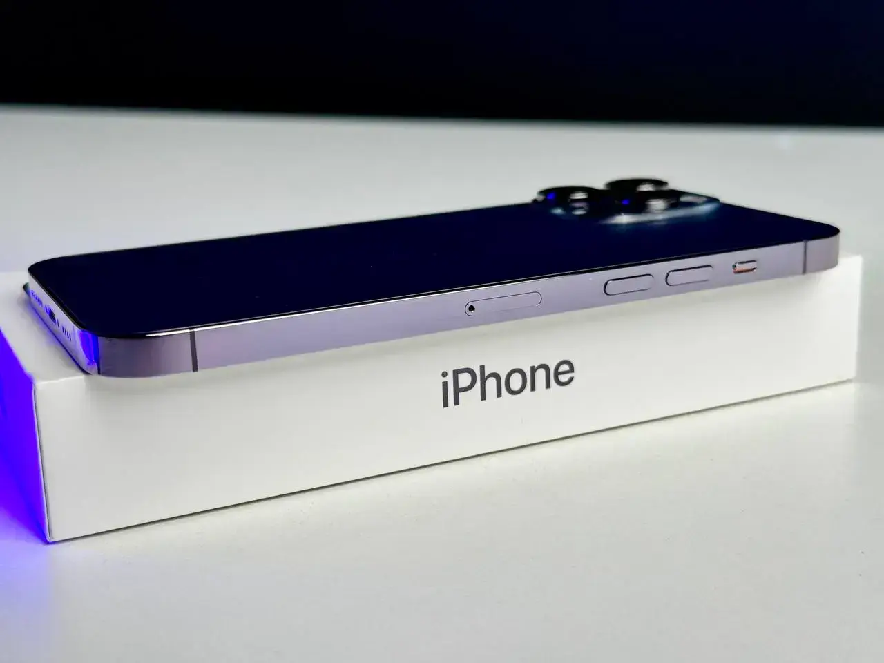 USED Apple iPhone 14 Pro Max 128GB Deep Purple (MQ9T3)🔋86%(Состояние - 9.5/10, Комплект - полное | гарантия - 1 мес.)