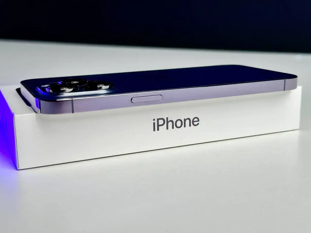 USED Apple iPhone 14 Pro Max 128GB Deep Purple (MQ9T3)🔋86%(Состояние - 9.5/10, Комплект - полное | гарантия - 1 мес.)