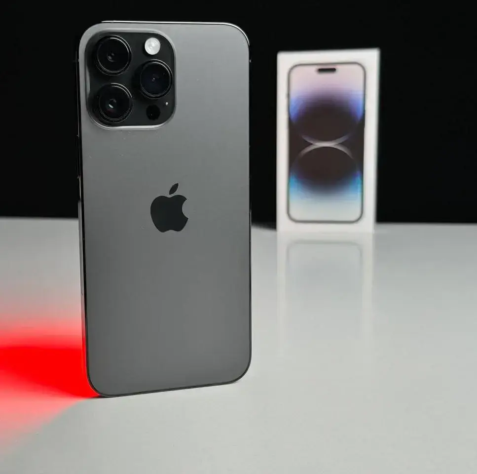 USED Apple iPhone 14 Pro Max 128GB Space Black eSim (MQ8N3)🔋95%(Состояние - 9/10, Комплект - Полный | гарантия - 1 мес.)