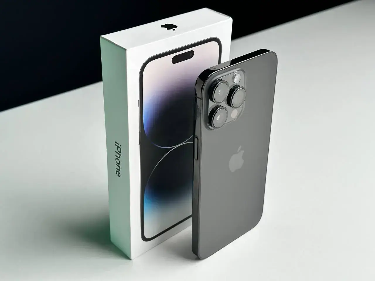 USED Apple iPhone 14 Pro Max 128GB Space Black (MQ9P3)🔋88%(Стан - 9.5/10, Комплект - Повний | гарантія - 1 міс.)