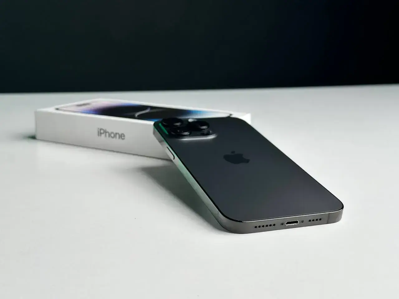 USED Apple iPhone 14 Pro Max 128GB Space Black (MQ9P3)🔋88%(Стан - 9.5/10, Комплект - Повний | гарантія - 1 міс.)