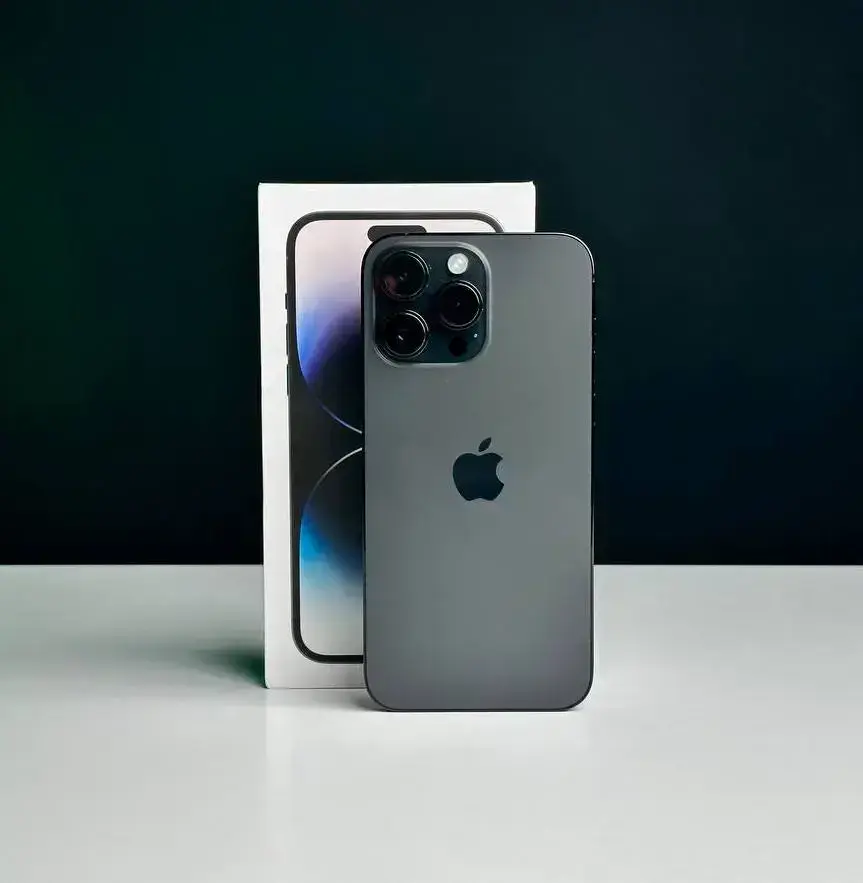 USED Apple iPhone 14 Pro Max 128GB Space Black (MQ9P3)🔋88%(Стан - 9.5/10, Комплект - Повний | гарантія - 1 міс.)