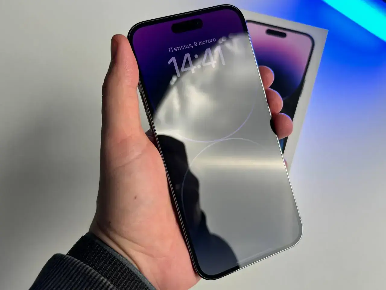 USED Apple iPhone 14 Pro Max 256GB Dual Sim Deep Purple (MQ8A3)🔋86%(Стан - 9/10, Комплект - повний | гарантія - 1 міс.)