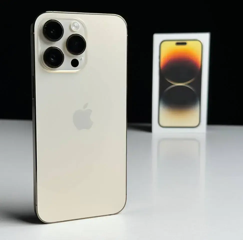 USED Apple iPhone 14 Pro Max 256GB Gold (MQ9W3)🔋86%(Состояние - 10/10, Комплект - Полный | гарантия - 1 мес.)