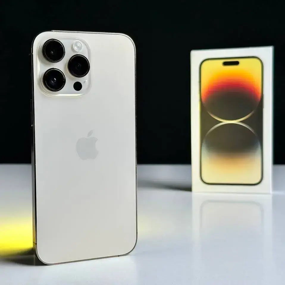 USED Apple iPhone 14 Pro Max 256GB Gold (MQ9W3)🔋92%(Состояние - 8/10, Комплект - Полный | гарантия - 1 мес.)