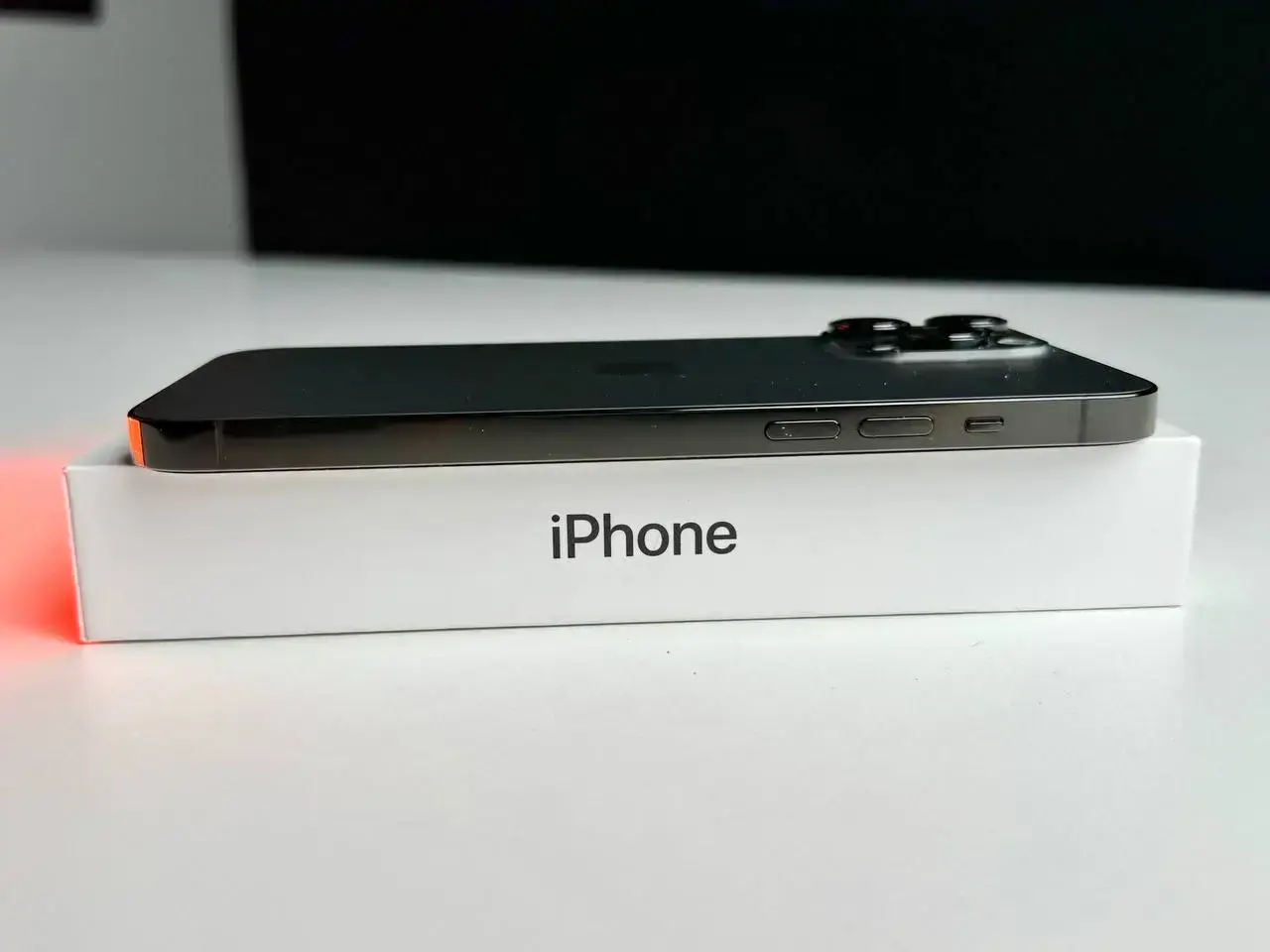 USED Apple iPhone 14 Pro Max 256GB Space Black eSim (MQ8T3)🔋89%(Состояние - 9/10, Комплект - Полный | гарантия - 1 мес.)