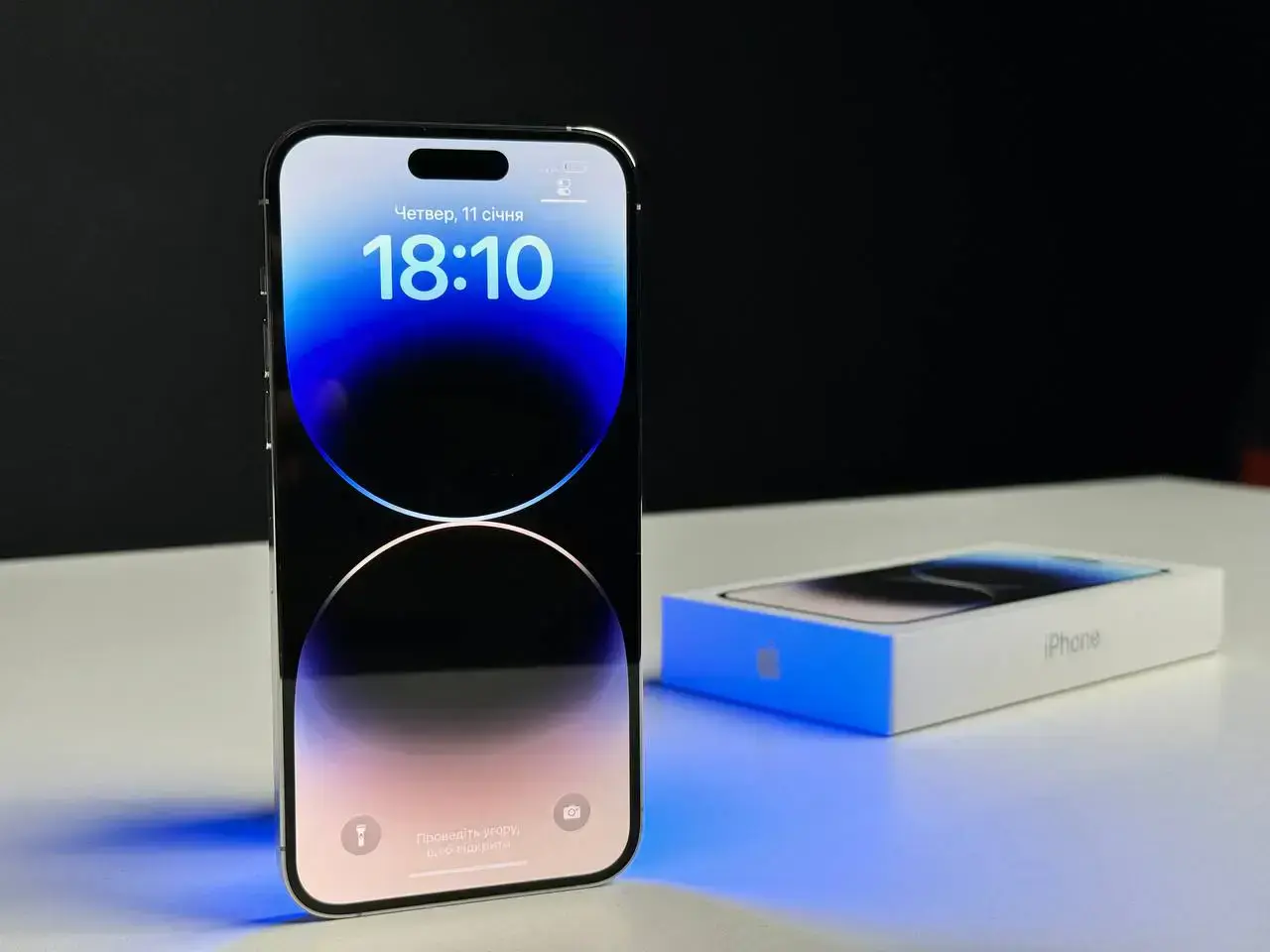 USED Apple iPhone 14 Pro Max 512GB Silver (MQAH3)🔋100%(Стан - 9.5/10, Комплект - повний | гарантія - 3 міс.)
