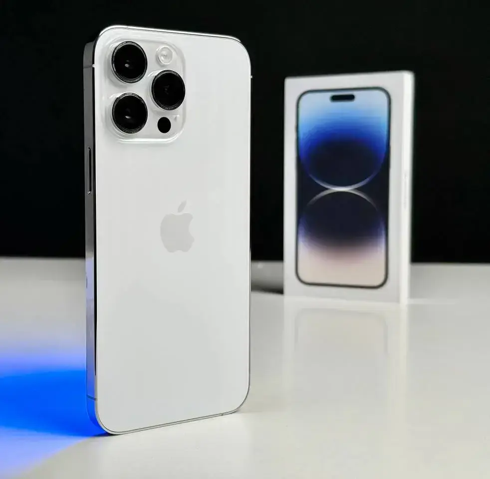 USED Apple iPhone 14 Pro Max 512GB Silver (MQAH3)🔋100%(Состояние - 9.5/10, Комплект - Полный | гарантия - 3 мес.)