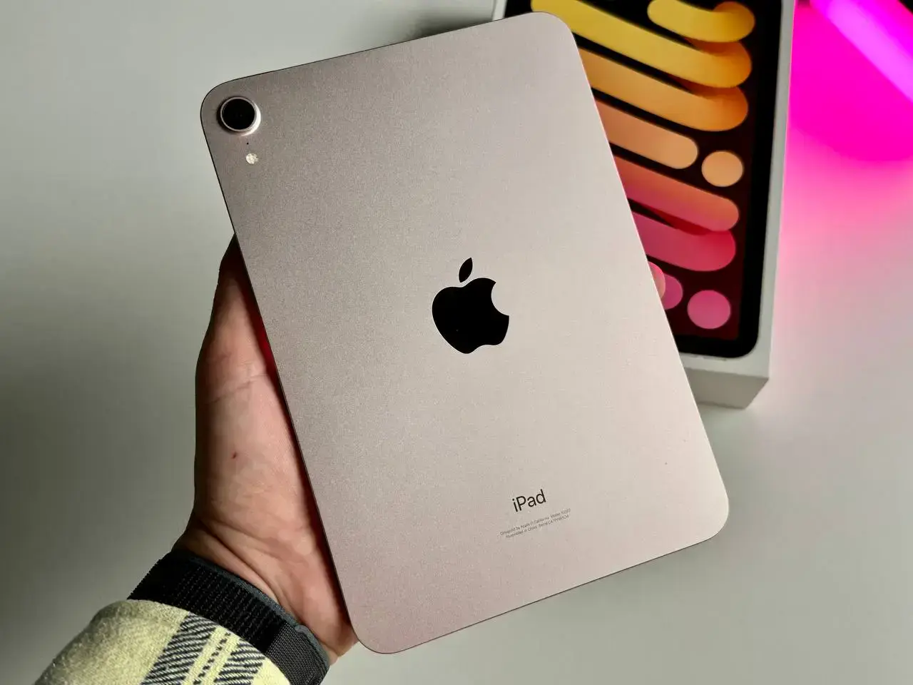 USED iPad mini 6 Wi-Fi 64GB Pink (MLWL3)🔋99% (Состояние - 9.5/10, комплект - полное, гарантия - 3 мес.)