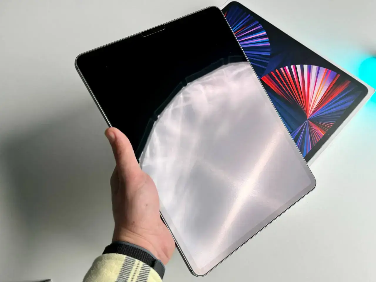 USED iPad Pro 12.9" 2021 Wi-Fi + Cellular 256GB Space Gray (MHNW3, MHR63)🔋100% (Стан - 10/10, комплект - повний, гарантія - 3 міс.)