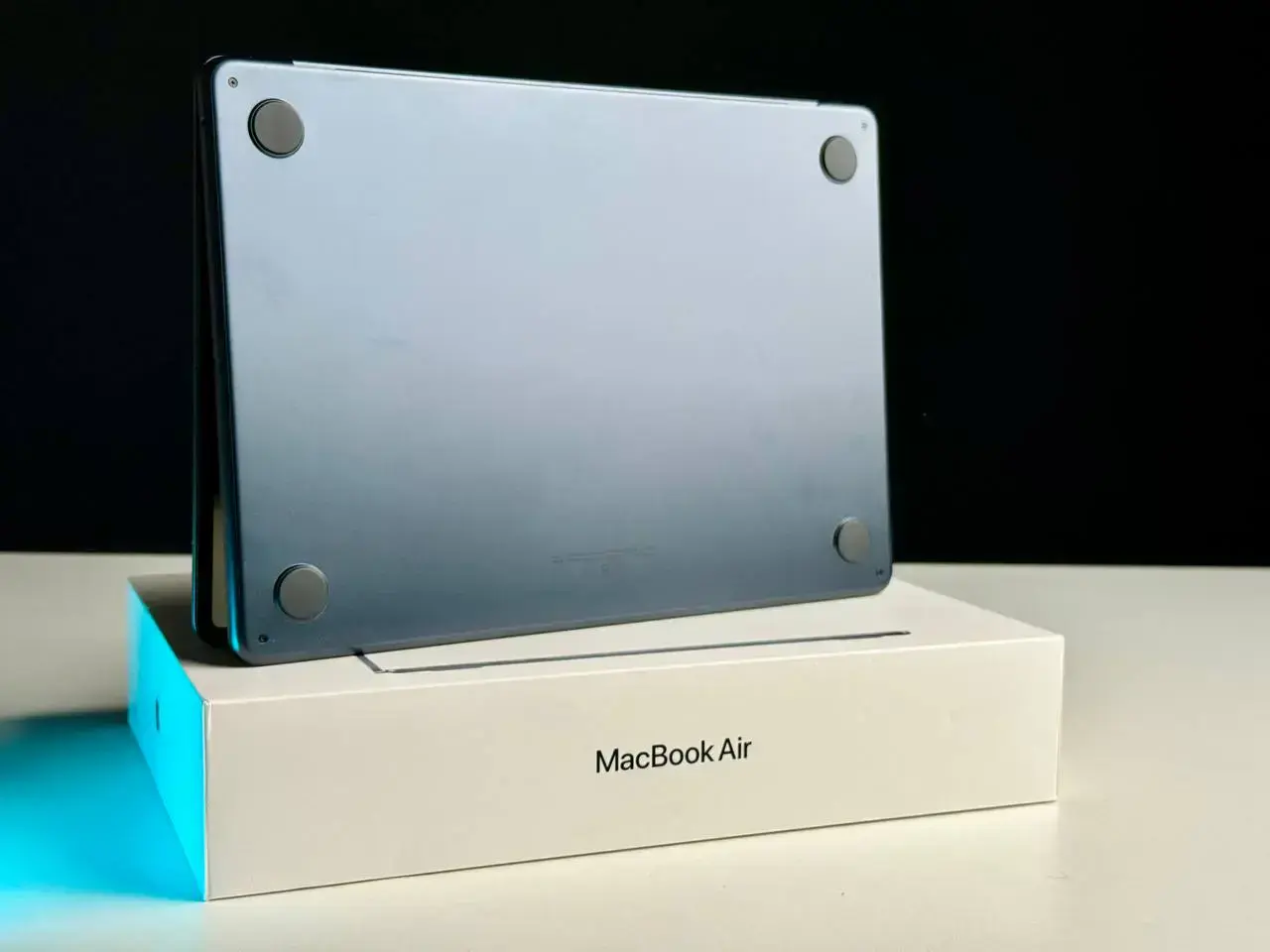 USED MacBook Air 13.6" Midnight 2022 (Z160000AU) M2/16GB/256SSD Стан - 9/10. Комплект - Повний | гарантія - 3 міс. - Cycle 190