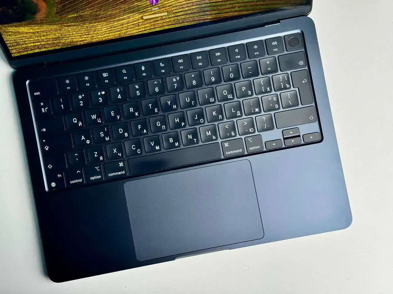 USED MacBook Air 13.6" Midnight 2022 (Z160000AU) M2/16GB/256SSD Стан - 9/10. Комплект - Повний | гарантія - 3 міс. - Cycle 190
