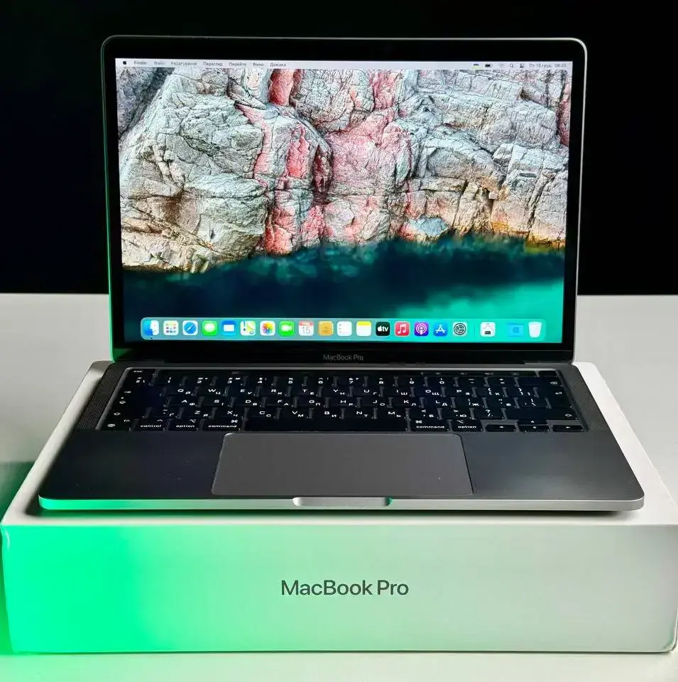 USED MacBook Pro 13" Space Gray (Z11C000E4) 2020 (М1/16GB/512SSD)🔋95% (Состояние - 9/10. Комплект - Полный | гарантия - 1 мес.) - Cycle 346