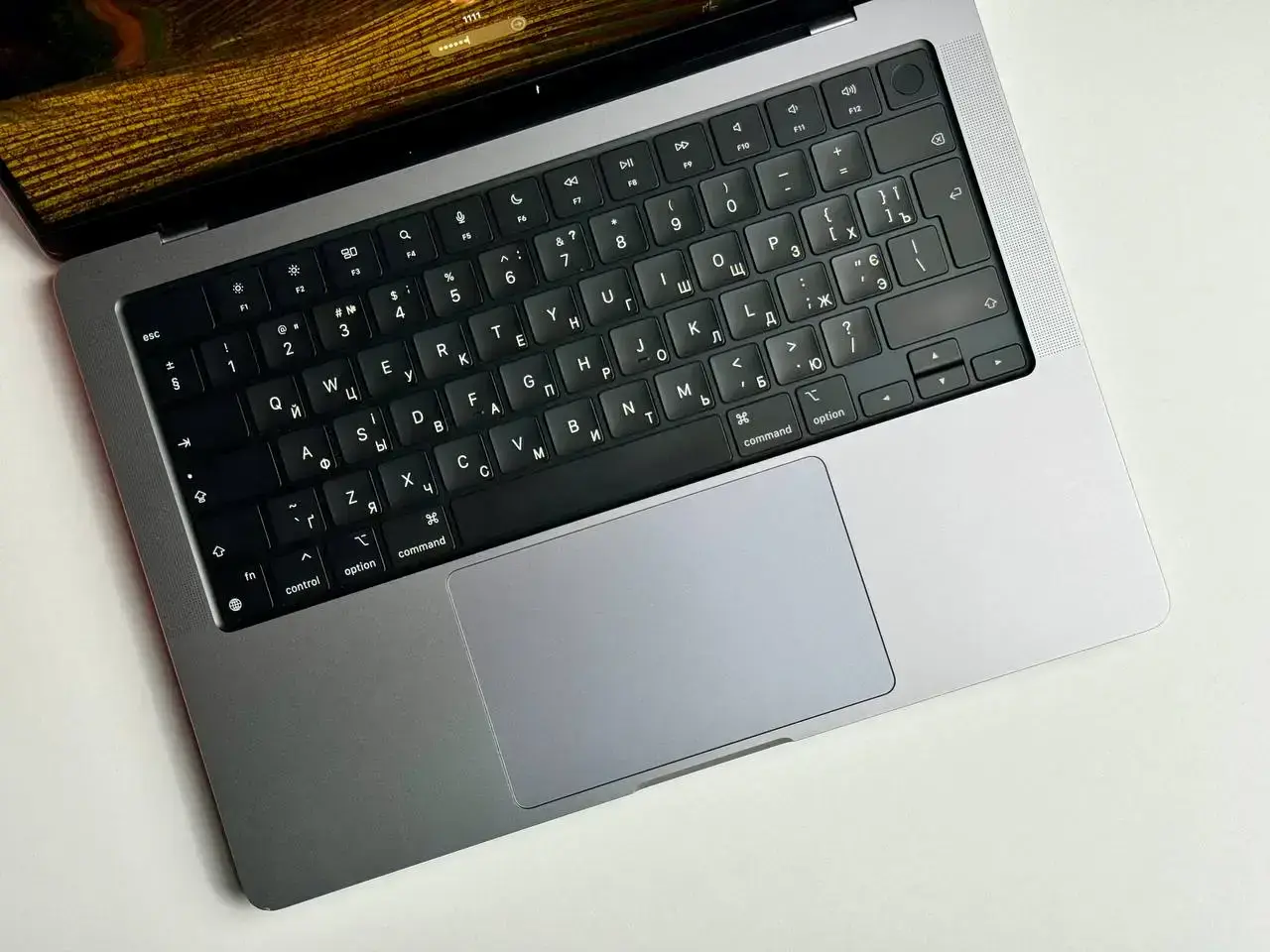 USED MacBook Pro 14" Space Gray (MKGP3) 2021 (М1 PRO/16GB/512SSD)🔋93% (Стан - 9.5/10. Комплект - Повний | гарантія - 1 міс.) - Cycle 150